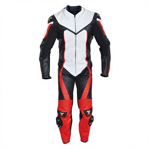 Traje de Motocicleta de Cuero Personalizado Diseñado para Brindar Comodidad, Resistencia y Rendimiento Duradero, Ofreciendo a los Conductores un Ajuste Seguro y Flexible - Product Image 6