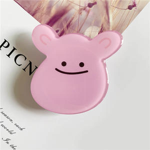 थोक फोन धारक सबलिमिनेशन सेलुलर ब्लैंक कस्टम लोगो वर्ग स्पष्ट कार्टून फोन पकड़ - Product Image 6