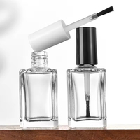 Kutek Bening Grosir 5ml 6ml 10ml 15ml Botol Label Pribadi Warna Uv Gel Kutek Botol Kaca
