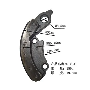 HF HONDA HF-TK-009 imalatı HONDA motosiklet yedek parçaları C120A için 120 debriyaj sistemi ayakkabı seti