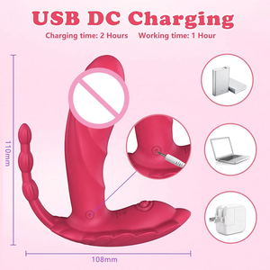 Hot App Remote Control Mini Dildo Powerful Swing Vibrator Prostate Massager Wearable G-Spot Butt Plug for Men Women <strong>Sax</strong> <strong>Toys</strong> - Product Image 5