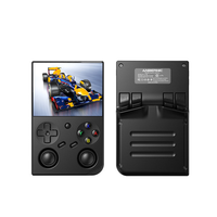 Konsol Video Game, untuk Anbernic RG35XX PRO pemutar Video Game Motor getaran, Multiplayer Online melalui WiFi untuk PSP PS1