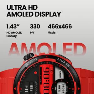 Zeblaze Ares 3 Plus Smartwatch 1.43'' Ultra HD AMOLED Display 466*466 Android IOS Blood Oxygen Monitor Health Track Sports Watch - Product Image 4