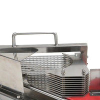 Wereldwijde Bestseller Professionele Handmatige Roestvrijstalen Tomatensnijmachine Uiensnijmachine Met Mes