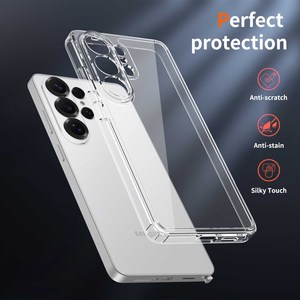 <span class=keywords><strong>Funda</strong></span> Transparente Antiamarilla para Teléfono Celular, Carcasa Transparente a Prueba de Golpes para <span class=keywords><strong>Samsung</strong></span> Galaxy S26 S25 <span class=keywords><strong>Ultra</strong></span> con Protección para la Cámara - Product Image 5