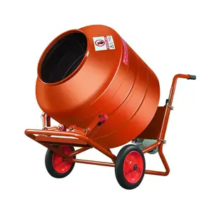 Super promotion 350L Hand push mixer with two wheels electric 220V single phase concrete mixers