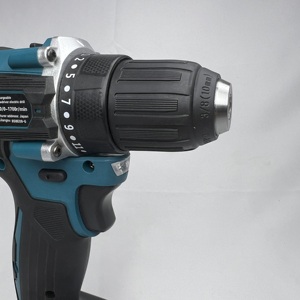 Pour <span class=keywords><strong>Makita</strong></span> DDF487 XPH07 XPH12 <span class=keywords><strong>Perceuse</strong></span> à percussion sans fil 18V Lithium-Ion sans balais, tournevis rechargeable au lithium, kits d'outils - Product Image 6