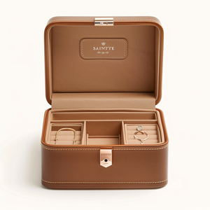 Các Nhà Sản Xuất Bán Buôn Vòng Đeo Tay Vòng Cổ Nhẫn Trang Sức Hộp Quà Tặng Vuông Bangles Lưu Trữ Trang Trí PU Da Hộp Đồ Trang Sức - Product Image 6