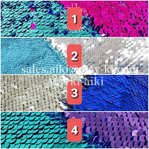 Mayki hai mặt vải sequin thay đổi màu sắc kích thích cảm ứng cảm giác phòng thiết bị đào tạo tự kỷ cảm giác bảng sequin - Product Image 5