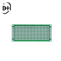 3x7cm Prototype double face à souder PCB 3*7cm Universal DIY Copper Printed Circuit Board 2.54mm Point to Point 240 holes FR-4