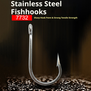 Ami da Pesca in Acciaio Inox 7732 - Ami ad Alta Resistenza per Tonno/Squalo/Pesce Spada/Pesca in Mare Norvegese - Product Image 6