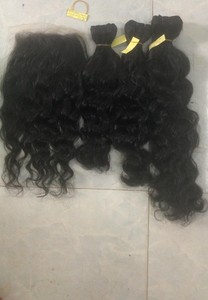 Cabello Humano Virgen Natural Ondulado Remy Transparente HD Vietnamita de Lujo al por Mayor para Cierre, Sin Enredos ni Caída - Product Image 5
