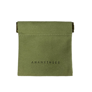 Pochette de luxe personnalisée en velours recyclé pour bijoux, sac de présentation magnétique pour bijoux et pochette à parfum avec logo - Product Image 2