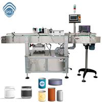 Aplicador Automático de Etiquetas Redondas para Botellas de Alta Velocidad para Salsa de Soya, Jugo, Aceite |   Máquina Etiquetadora Envolvente SKILT