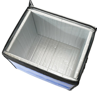 Boîte isotherme pour vaccins, en matériau mousse, légère, durable, réutilisable, recyclable, lavable, avec bandoulière, grande capacité