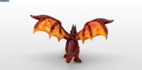 Vente en gros personnalisé grand modèle de dragon gonflable mauvais ancien ballon de dragon volant avec longue queue pour la décoration d'halloween