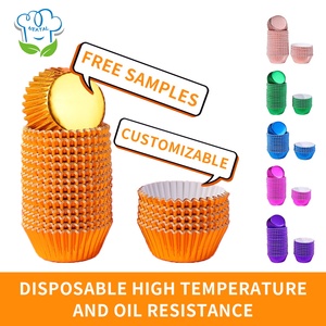 Vendita Diretta dalla Fabbrica: Stampi per Cupcake <span class=keywords><strong>in</strong></span> <span class=keywords><strong>Alluminio</strong></span> 5*3cm, Formine per Torte, <span class=keywords><strong>Pirottini</strong></span> per Cupcake da Forno - Product Image 3