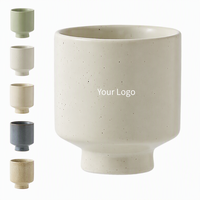 Mug à café en céramique personnalisé avec logo MSH pour l'Aïd al-Adha, pièce individuelle, vente en gros, marque privée, récipient en porcelaine pour l'hôtellerie