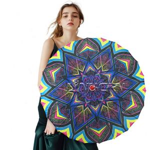 Parasol personnalisé en tissu de bambou pour usage décoratif Parapluie de qualité artisanale en tant qu'artisanat unique en bambou - Product Image 2