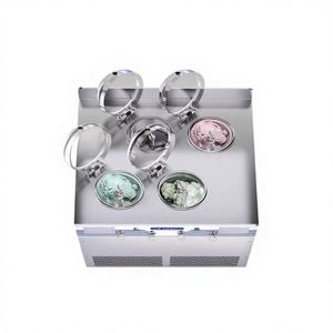 Commercial Fully Automatic Sundae Hard <b>Ice</b> <b>Cream</b> <b>Machine</b> Vertical Design-Haagen-Dazs Style New Condition-Wholesale - Product Image 3