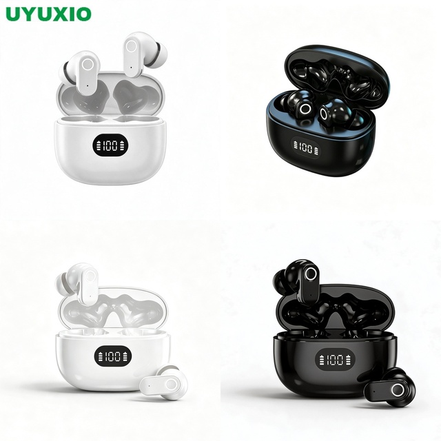 In Ear Wireless Earbuds In Ear Earbuds Stereo Bass Earbuds Charging Case Bluetooth 5.4 36H Playtime for Workout Commute