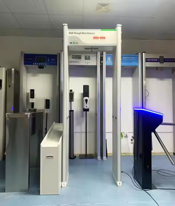 XIMI Anti-interferência Alta Luz Rosto Colar 18 Zonas Weatherproof Inspeção Segurança Porta Quadro Caminhada Através Detector De Metal - Product Image 1