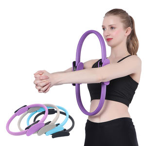 Anneau de Pilates rose personnalisé pour exercices de stretching et entraînement de force - Product Image 2