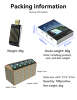 Adaptador de Caja AI para Auto con Android 13, Puerto USB, Carplay, 2G+16GB/4G+32GB, YouTube para Auto