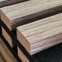 Paneles Acústicos de Madera para Decoración de Paredes Interiores, Akupanel, Paneles Acústicos de Madera Absorbentes de Sonido, Panel de Pared Insonorizante, Fácil de Cortar
