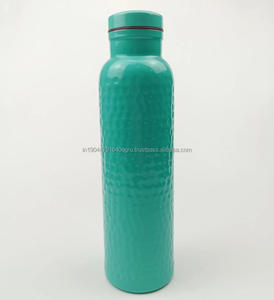 Bouteille d'eau en métal cuivré Pure Handmade New Style Copper Water Bottle Enamel Printed Traveling And Gym - Product Image 5