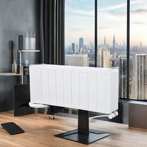 เครื่องทำความร้อนแบบพกพาและเคลื่อนย้ายได้ 2200W ใช้กราฟีน ประหยัดพลังงาน ควบคุมผ่านรีโมทและ WiFi สำหรับระบายอากาศในห้องน้ำ - Product Image 6