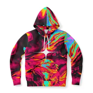 320gsm Sublimation Hoodie Custom Hoodies For Bleached Sublimation Hoodies