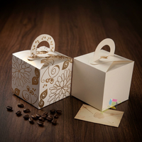 Boîte à faux cils en carton écologique compostable avec plateau coulissant pour l'expédition et la vente au détail
