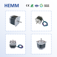 Moteur pas à pas hybride bipolaire 2 phases Nema 23 CNC à couple élevé et économique 1,0 N.m 4 fils HEM-23D4412-10 Marque HEMM 7,2 V