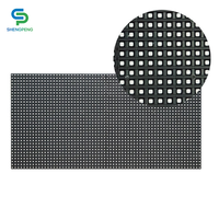 Módulo de Pantalla LED para Publicidad Exterior Multicolor SMD Shengpeng P3, Duradero, Brillo de 4000 cd, Ángulo de Visión de 150°