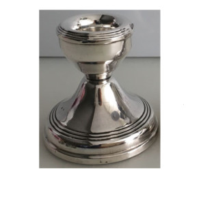 Soporte de aluminio para candelabro, hecho a mano, indio - Product Image 3