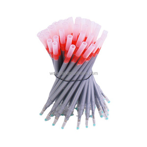 Rotulador de cuero de tela, bolígrafo de Gel de repuesto de tres colores, bolígrafo de Gel <span class=keywords><strong>borrable</strong></span> creativo, bolígrafo de mercurio - Product Image 6