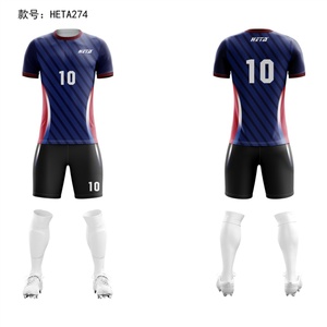 Wholesale <b>Cheap</b> Club and Team Latest Designs Youth Sublimated Soccer Uniform <b>Set</b> Custom Soccer Jersey Football Shirt - Product Image 4