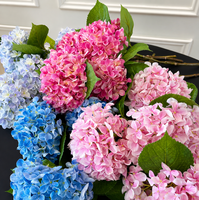3D-Klebeband Hortensie Hochwertige Künstliche Blume Hochzeitsdekoration Tischdekoration Handgefertigtes Weiches Natürliches Arrangement