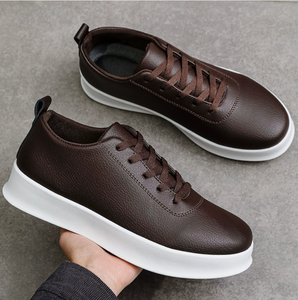 Mocassini da Skateboard Blu da Uomo Slip-On per Primavera, Scarpe Casual Monocolore, <span class=keywords><strong>Sneakers</strong></span> Leggere e Comode - Product Image 5