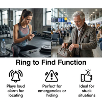 Bracelet intelligent de détection de chute pour personnes âgées avec bouton SOS, suivi GPS 4G GSM GPRS pour la démence et les détenus