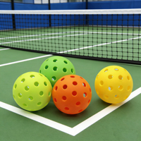 Vente directe du fabricant, balles de pickleball professionnelles approuvées par l'USAPA, durables, 40 trous, pour l'intérieur et l'extérieur, entraînement portable, TPE