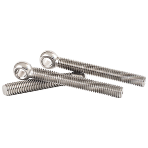 High Quality M8x60 M24 DIN444 Stainless Steel 304 316L Shoulder Fish Eyebolt Lifting Eye <strong>Bolts</strong> for Construction Machinery - Product Image 5