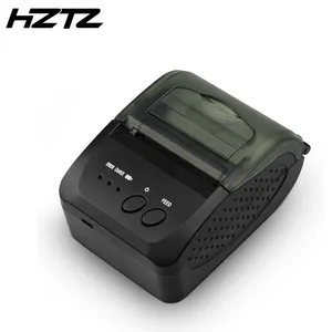 HZ-5809 Bluetooth/RS232 USB Portable Android Mobile Mini Imprimante Thermique pour POS Reçu Prix Bas