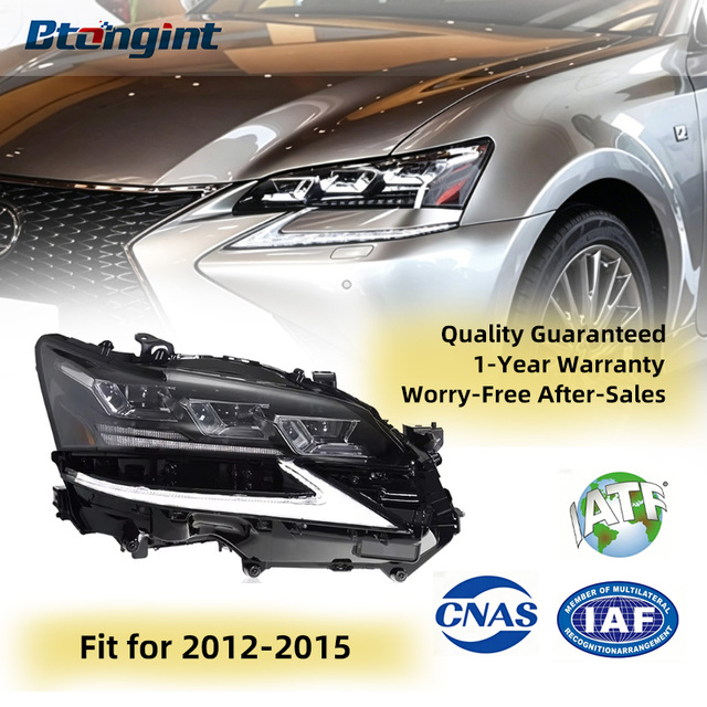 LED Headlights Car Accessories Suitable for Auto Lighting Systems 12-15 Lexus GS Headlight Assembly Modified New High-end Model