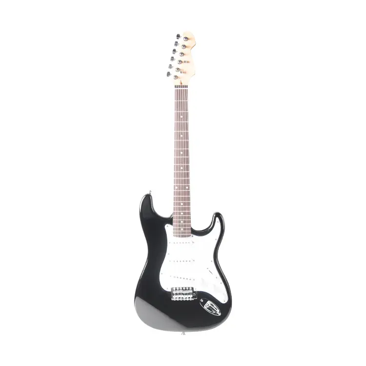 Guitarra eléctrica de fibra de carbono, instrumento con 6 cuerdas, 39 pulgadas, TN-FT/TXW-1B