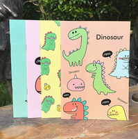 Cadeaux de papeterie promotionnels, plusieurs couleurs, thème de dessins animés mignons, cahiers de composition, agenda léger, cahiers d'exercices pour enfants