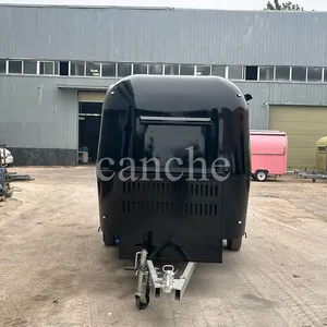 Camion de restauration rapide mobile pour camping et cuisine en plein air, 3m, noir, prix d'usine - Product Image 4