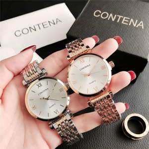 Relojes clásicos para mujer, relojes de moda elegantes y populares, relojes de cuarzo de lujo para dama, personalizados de fábrica, de acero inoxidable, resistentes al agua. - Product Image 6