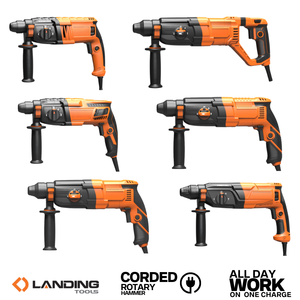 <span class=keywords><strong>Marteau</strong></span> perforateur rotatif électrique 710W SDS-Plus 4 fonctions, usage intensif pour béton, acier, maçonnerie, bricolage 511620 - Product Image 2